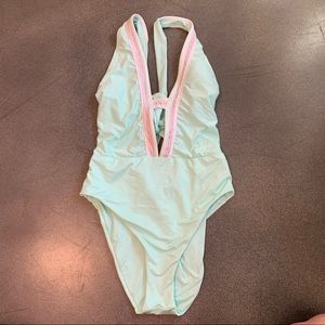 Sold  Turqoise One Piece